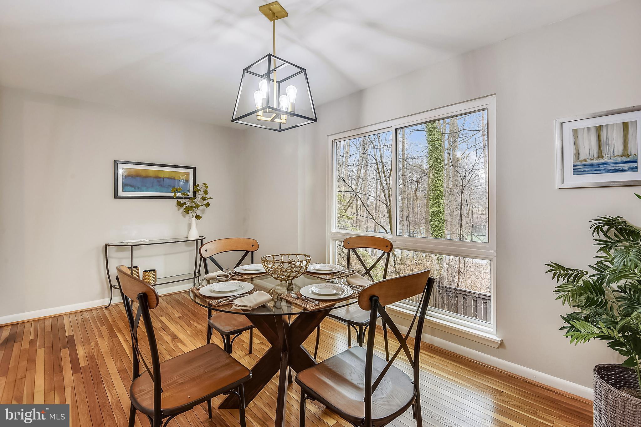 11061 Saffold Way Reston, VA 20190 - Photo 3 of 51 Large dining area overlooking greenspace