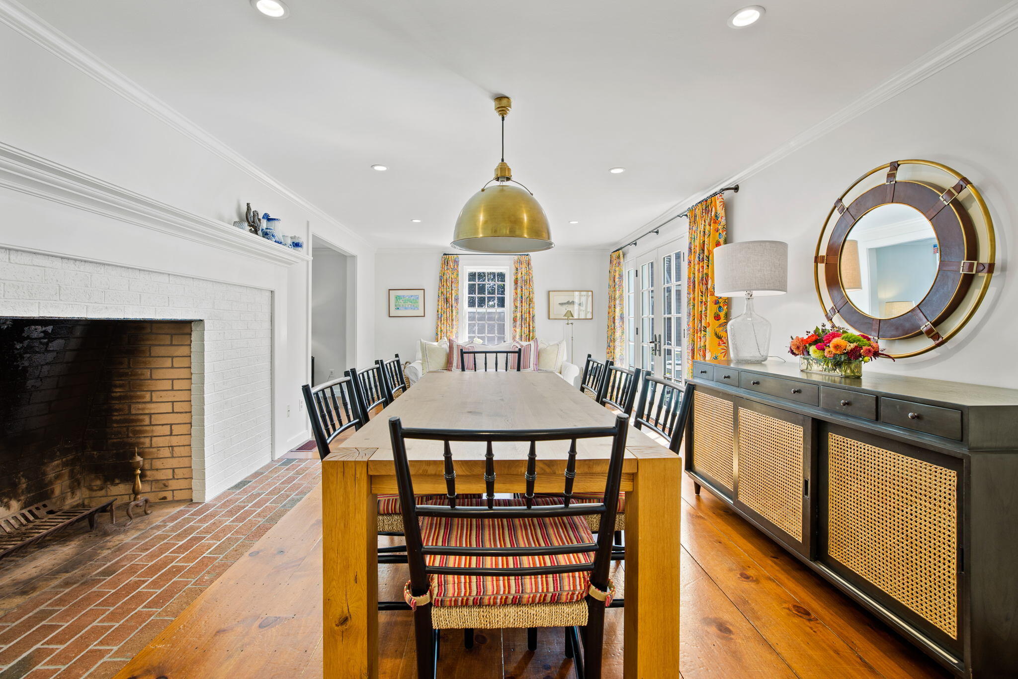 141 Point Hill Road West Barnstable, MA 02668 - Photo 5 of 26 a view of a dining room with furniture window and wooden floor