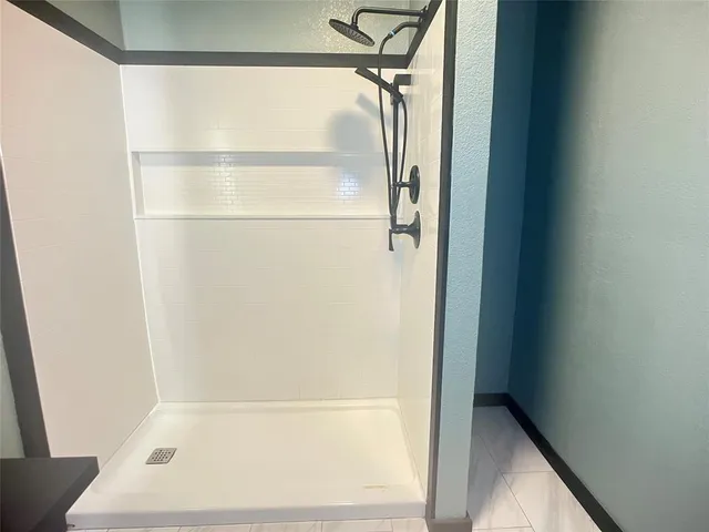 a view of a yard with an outdoor space