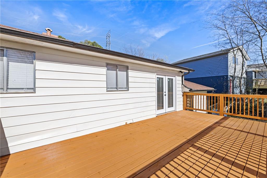 3822 Stephanie Drive Southwest Atlanta, GA 30331 - Photo 25 of 28 a view of a roof deck