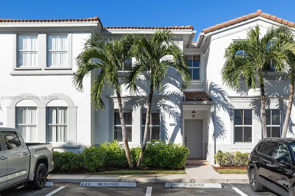 a view of multiple house with a yard