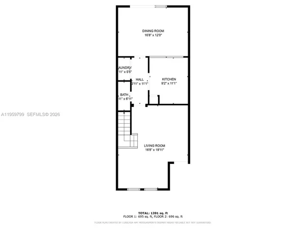 a picture of a floor plan