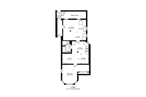 a picture of a bench in front of a door