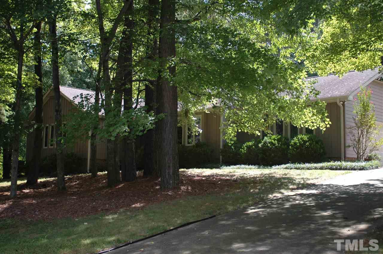 3008 Daventry Lane Raleigh, NC 27613 - Photo 2 of 25 Private Wooded Front Yard.