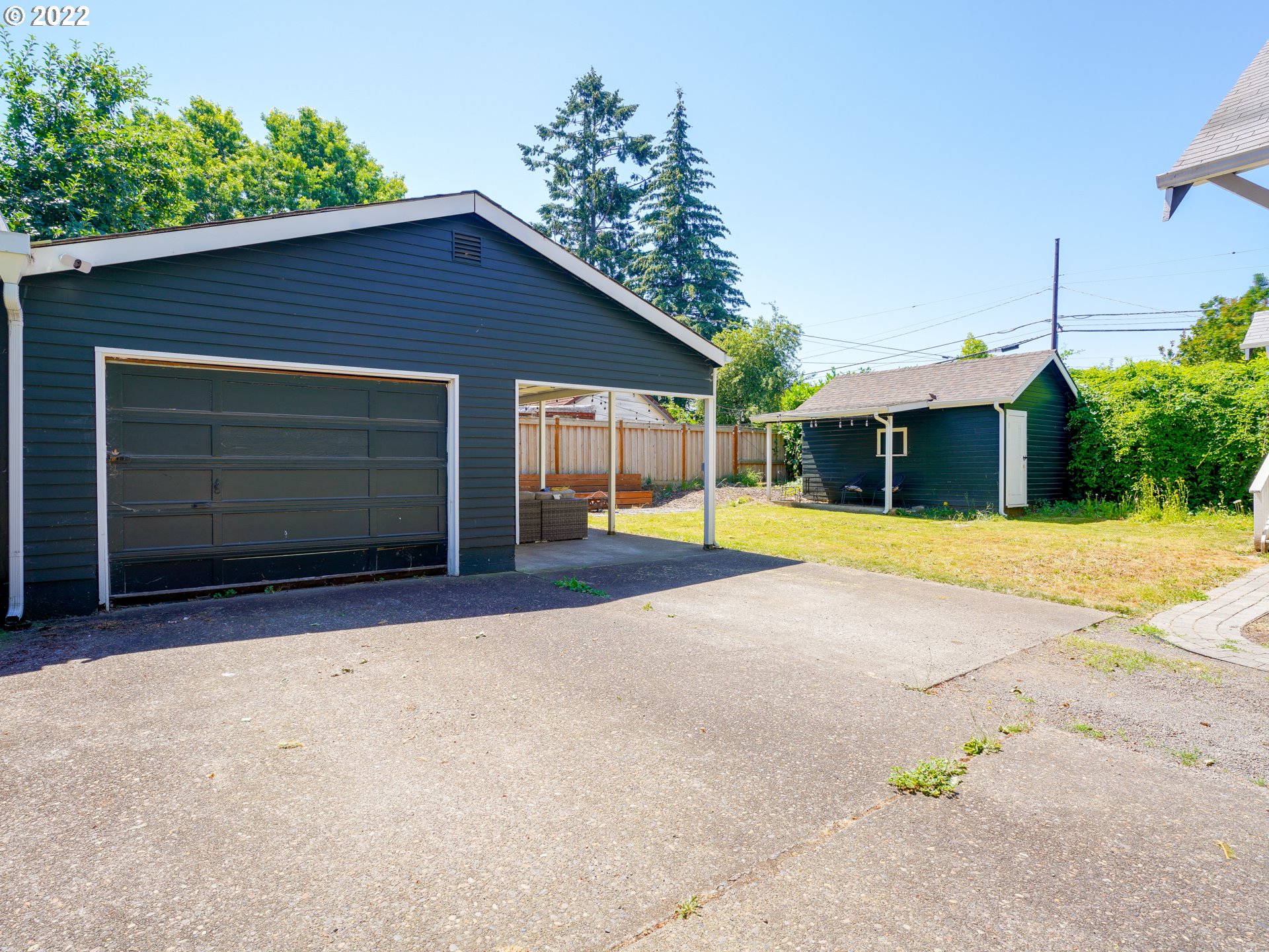 6676 North Mears Street Portland, OR 97203 - Photo 11 of 21 a view of outdoor space yard and front view of house