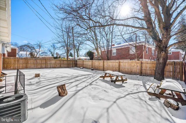 a view of outdoor space with seating