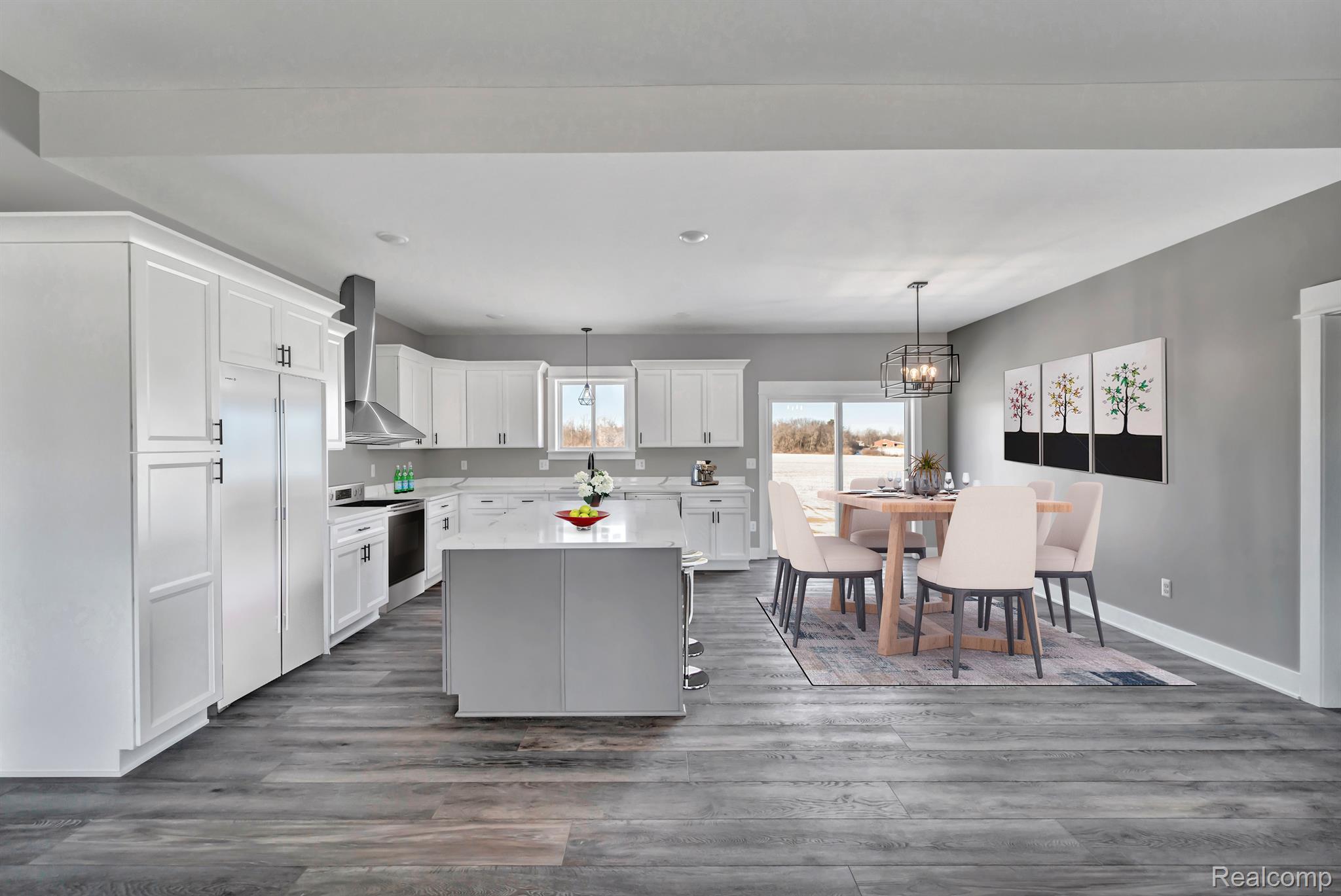 4595 Imlay City Road Attica, MI 48412 - Photo 5 of 13 View of Kitchen/Dining from Living