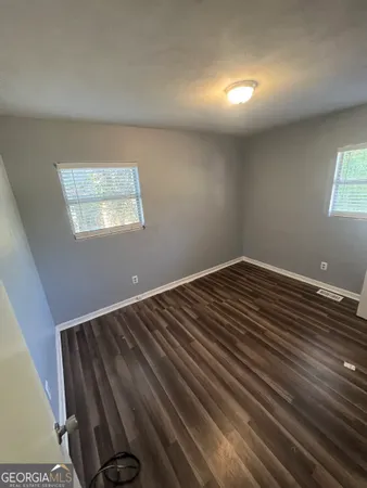 a view of wooden floor