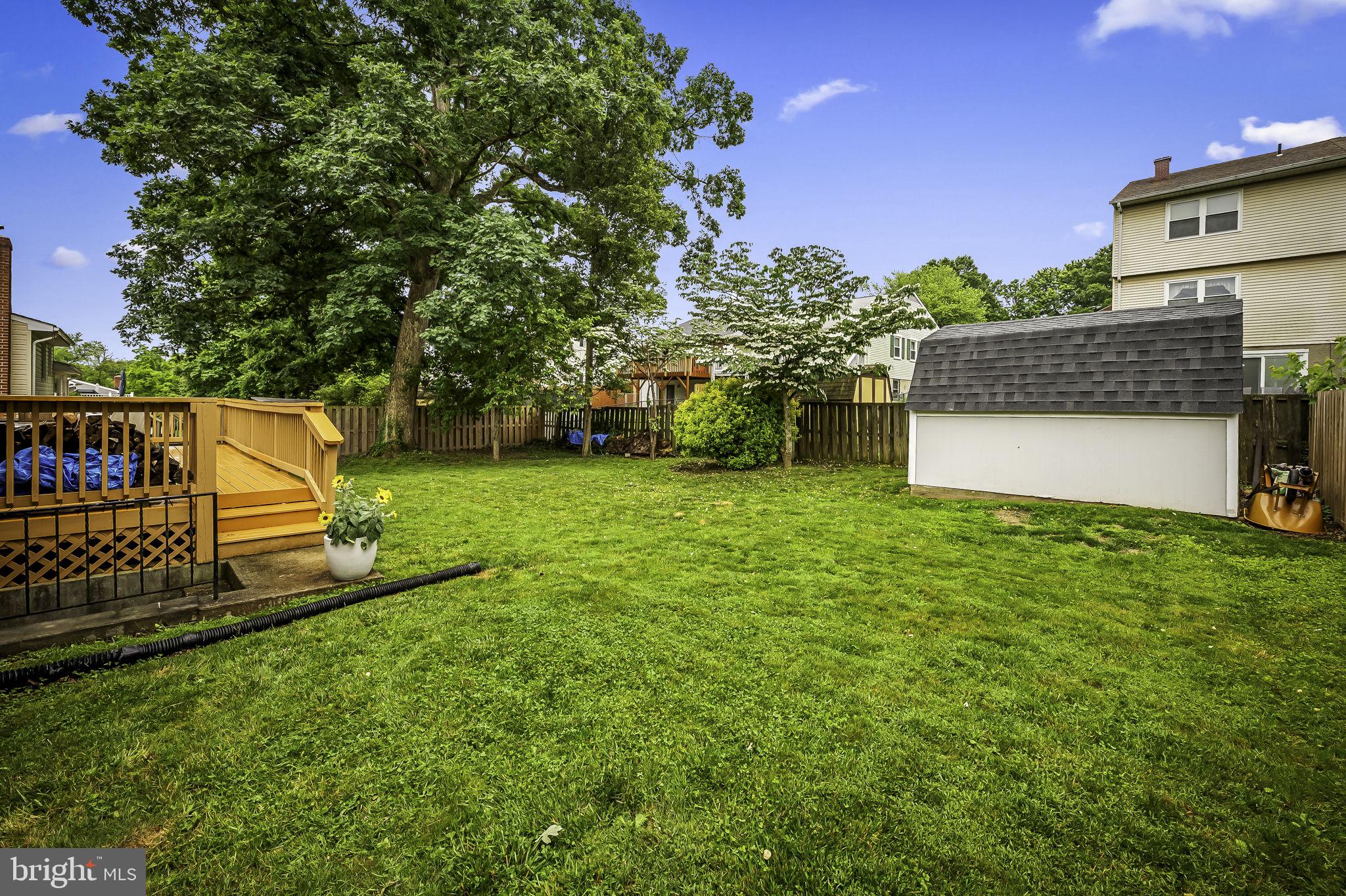 4221 Winterode Way Nottingham, MD 21236 - Photo 34 of 34 Backyard w/ Shed