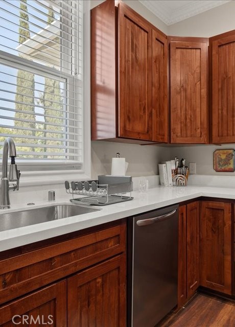 701 Rio Street Red Bluff, CA 96080 - Photo 60 of 73 a kitchen with stainless steel appliances granite countertop a sink and a cabinets