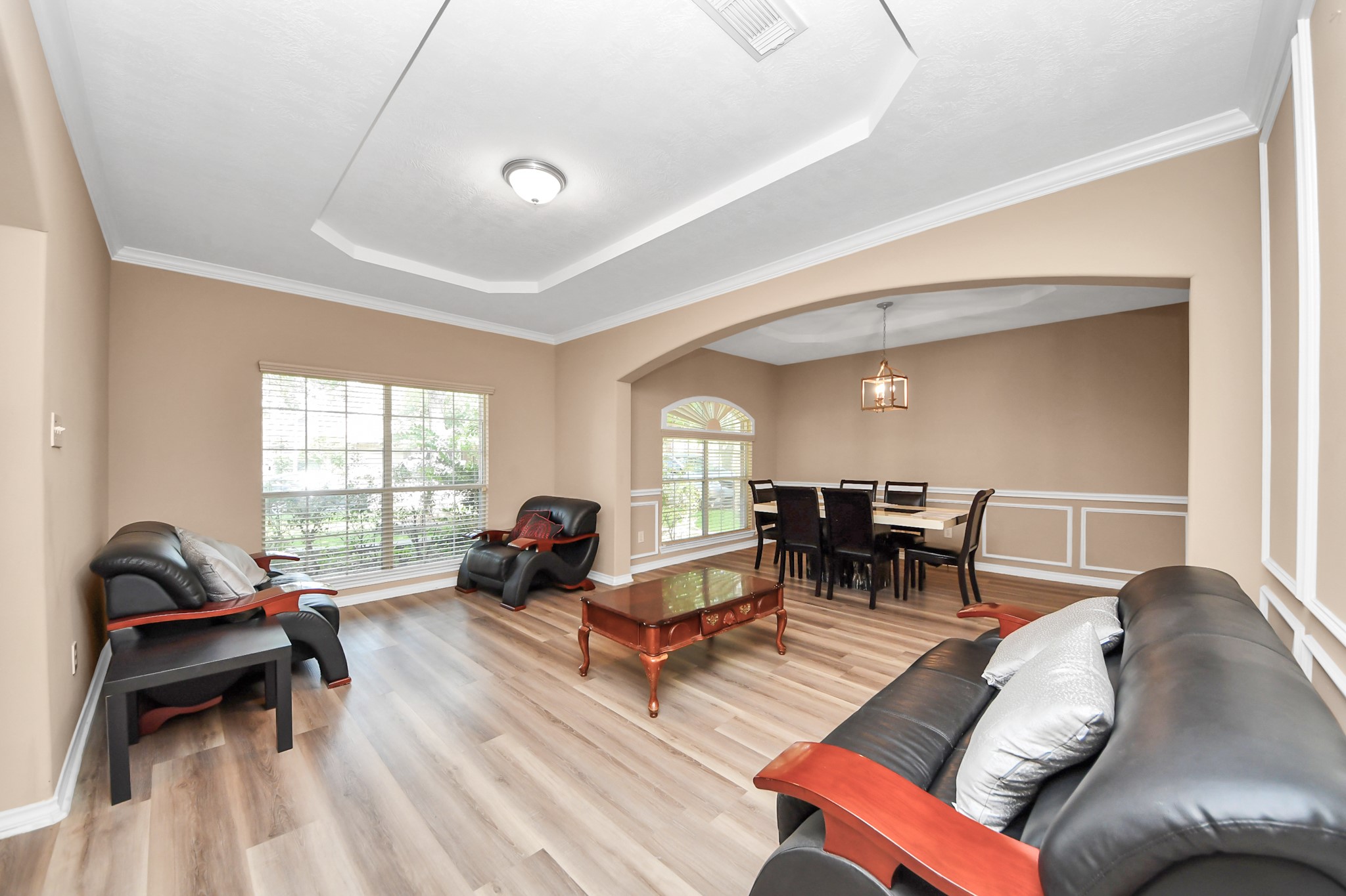 706 River Delta Lane Rosenberg, TX 77469 - Photo 6 of 50 a living room with furniture and a large window