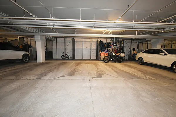 a view of a cars parking space