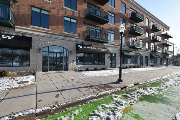 a building that has a sign on it