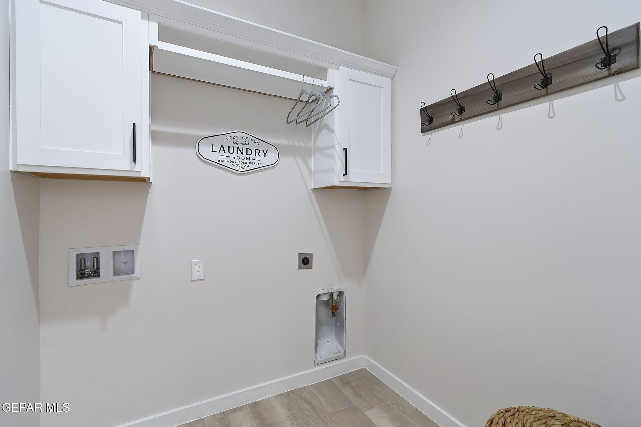 3861 Object Place El Paso, TX 79938 - Photo 17 of 17 a view of storage and utility room with washer and dryer