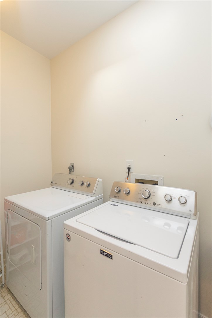 52 Hickory Way Clemson, SC 29631 - Photo 30 of 49 This dedicated space includes essential appliances for efficient household management.