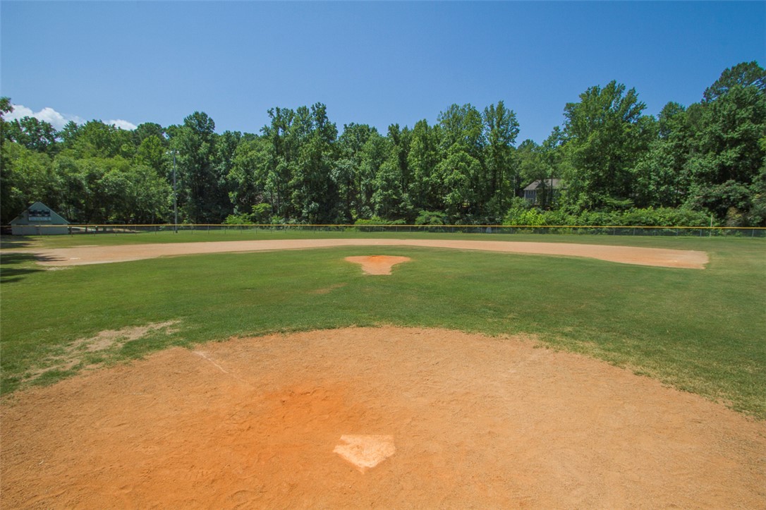 52 Hickory Way Clemson, SC 29631 - Photo 45 of 49 This expansive baseball field features well-maintained grounds, perfect for sports and recreation.