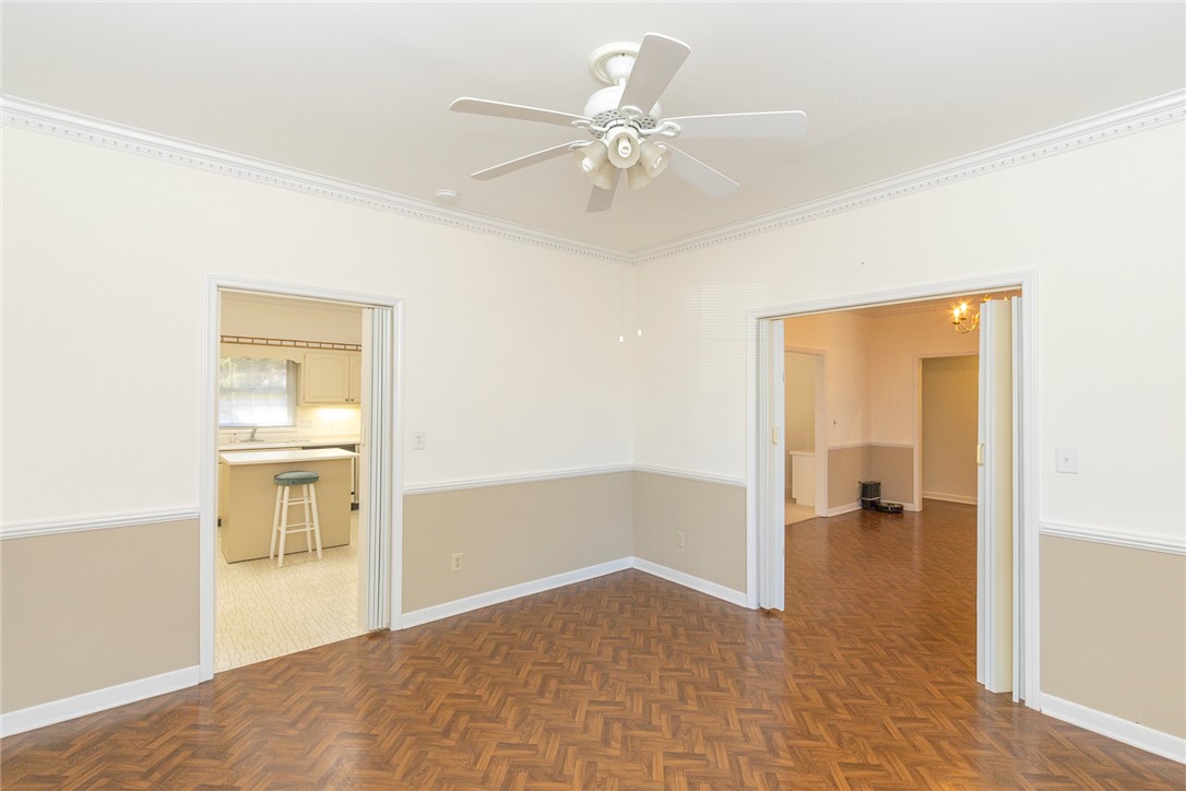 52 Hickory Way Clemson, SC 29631 - Photo 6 of 49 This versatile living space features charming details and access to the kitchen and an additional room.