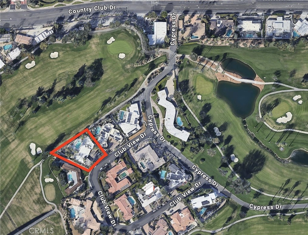 40231 Club View Drive Rancho Mirage, CA 92270 - Photo 4 of 37 an aerial view of a house a yard and a lake