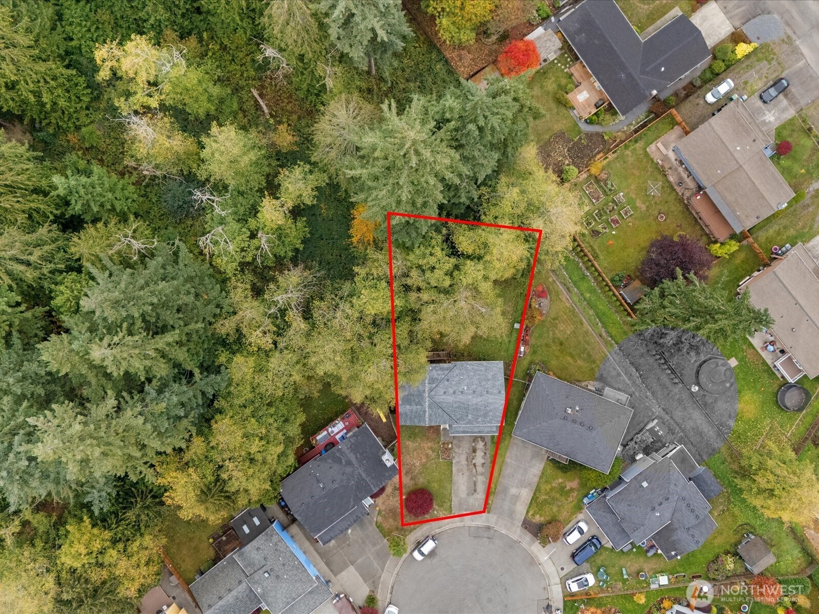 5411 158th Place Southwest Edmonds, WA 98026 - Photo 2 of 38 an aerial view of a house with a yard