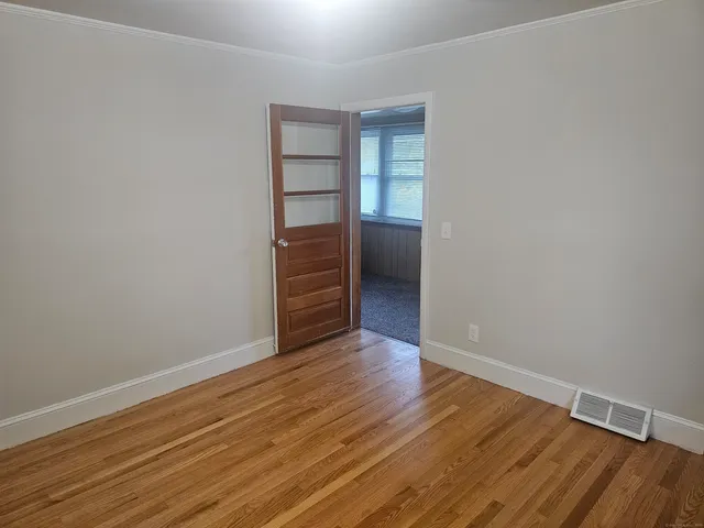 wooden floor in an empty room