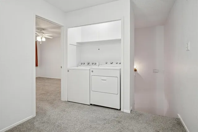 a view of cabinets and bathroom