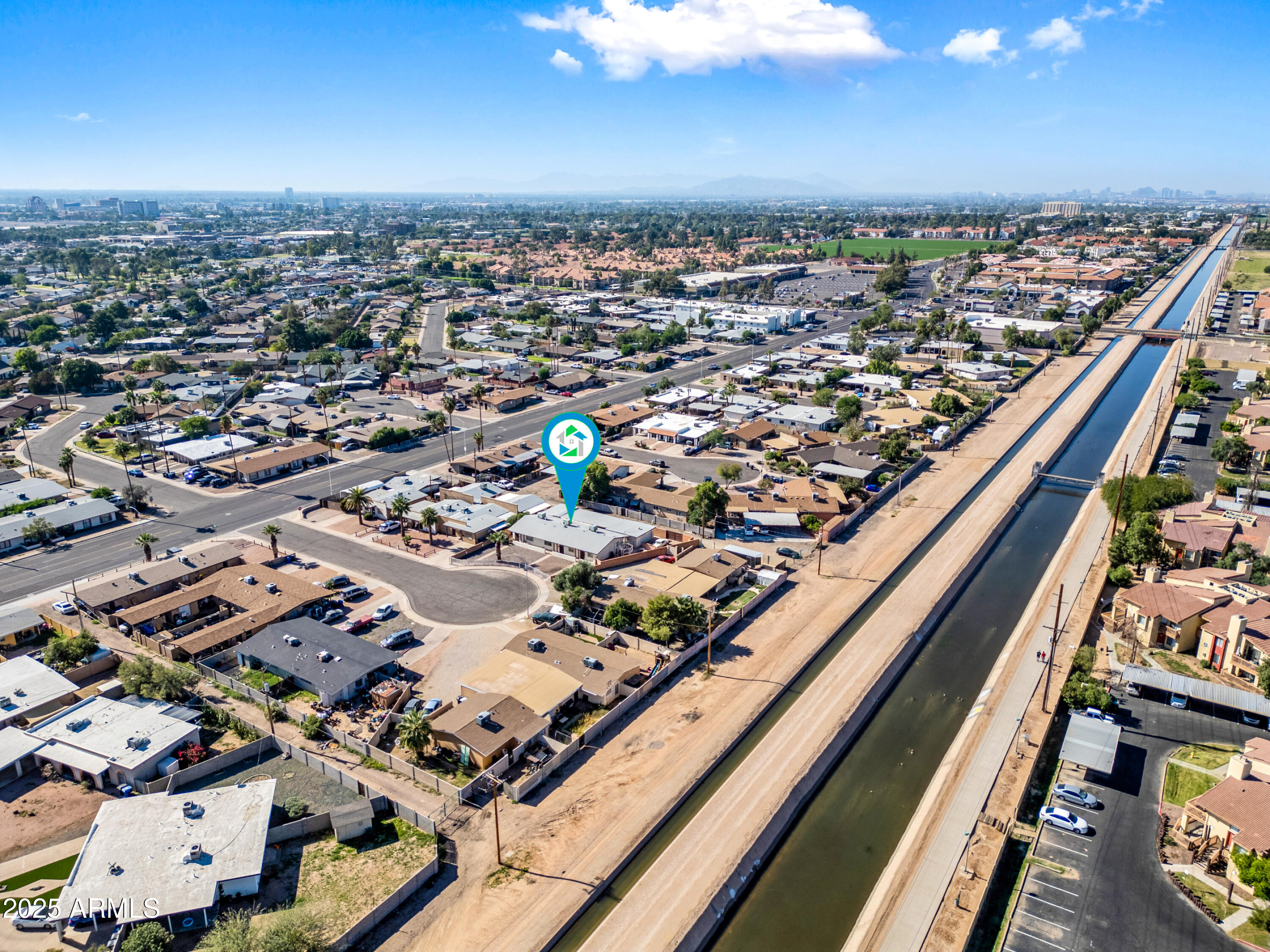 1138 North Dresden Circle Mesa, AZ 85203 - Photo 11 of 27 an aerial view of a city