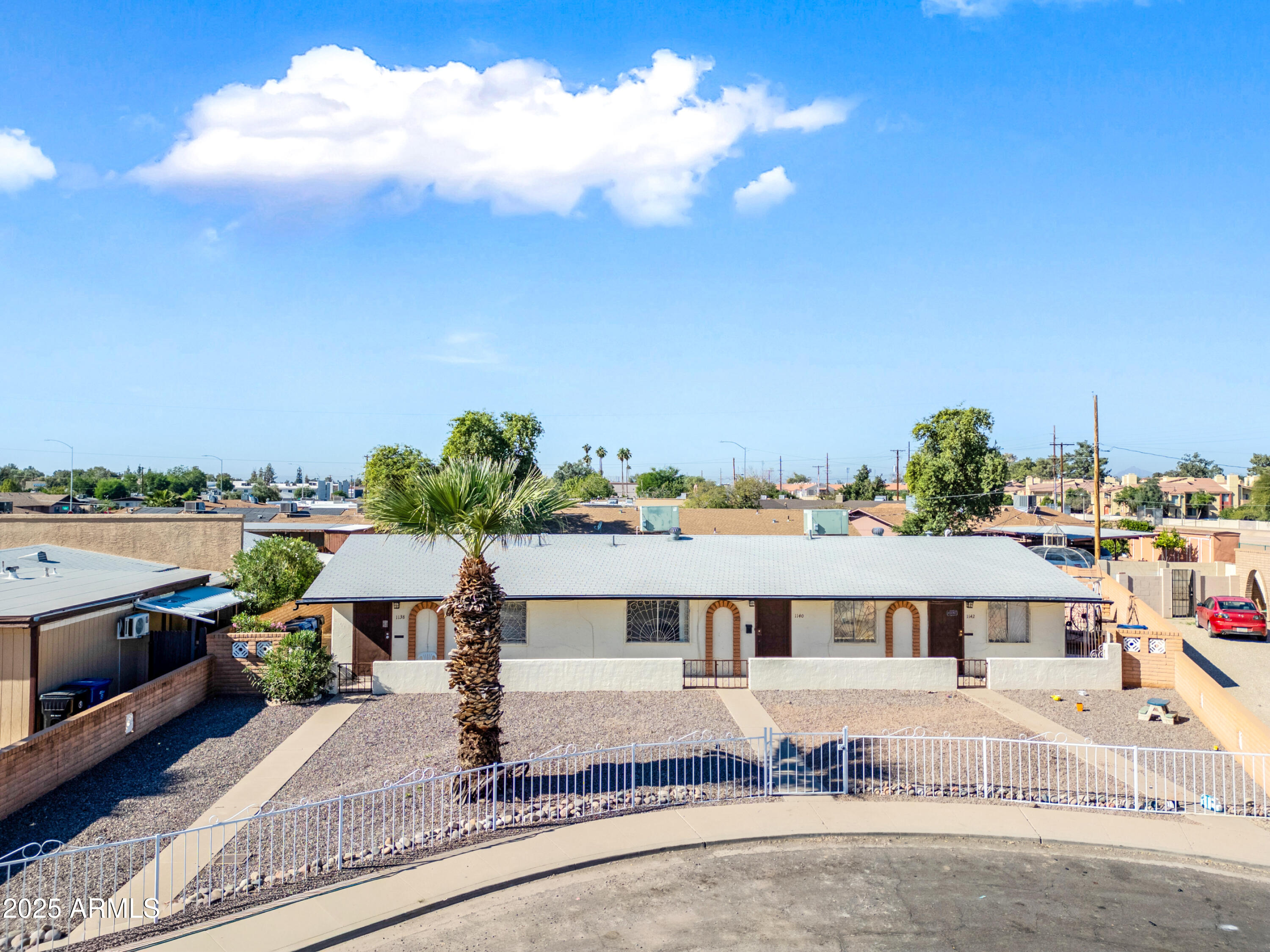 1138 North Dresden Circle Mesa, AZ 85203 - Photo 2 of 27 a view of a terrace with yard