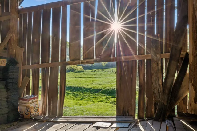 a view of front door