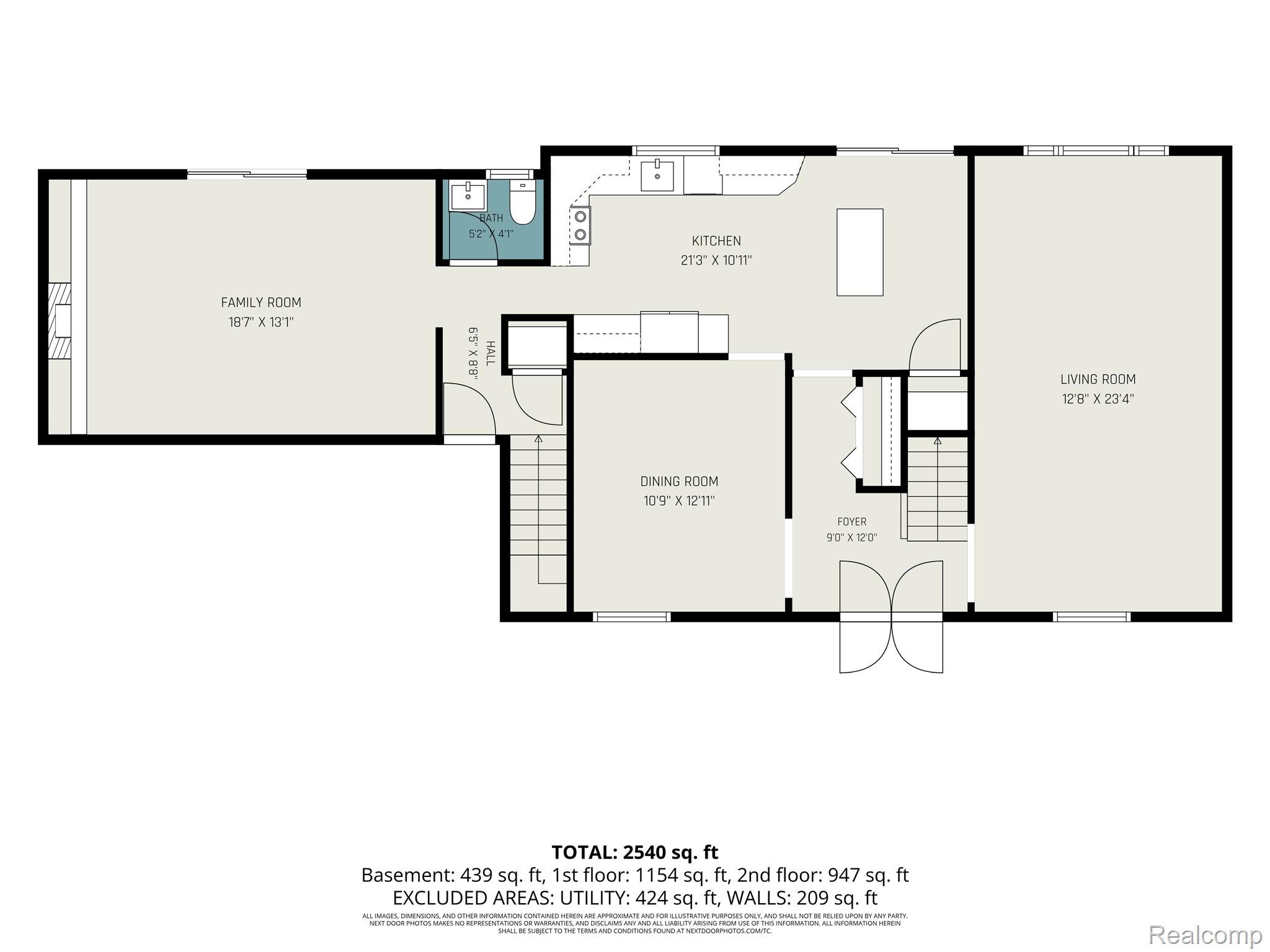 4393 East Cook Road Grand Blanc, MI 48439 - Photo 35 of 37 Floor Plan - Main Floor
