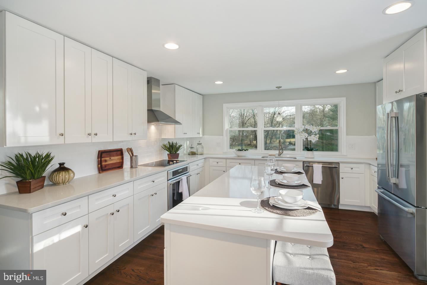 166 Ladderback Lane Devon, PA 19333 - Photo 11 of 39 Kitchen overlooking the backyard