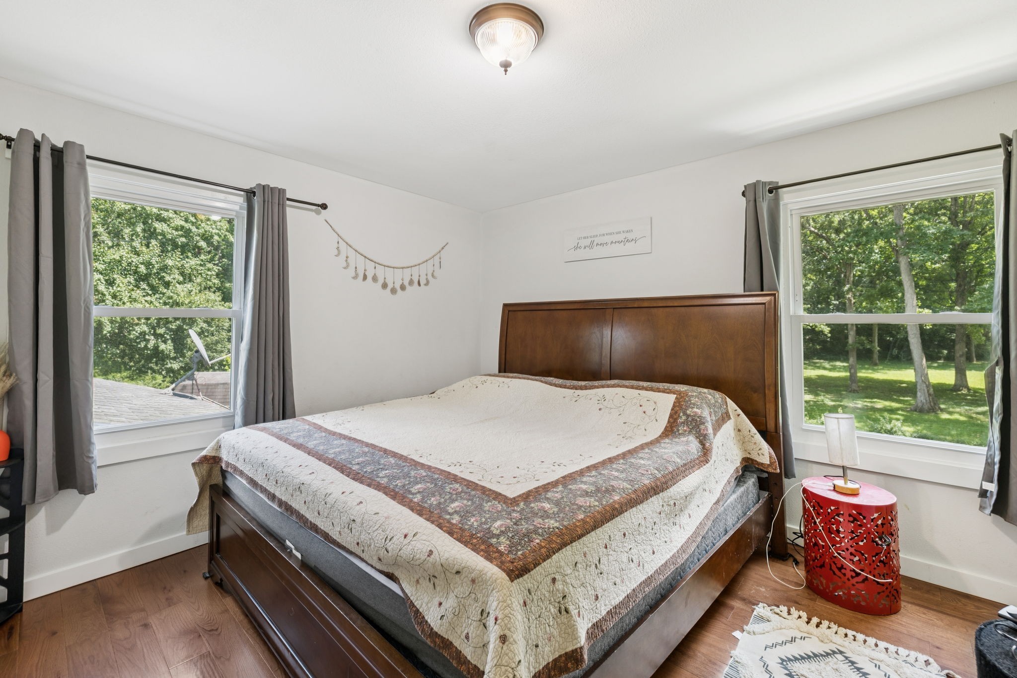 630 Lakeview Court Tennessee Ridge, TN 37178 - Photo 16 of 76 a bedroom with a bed and a window