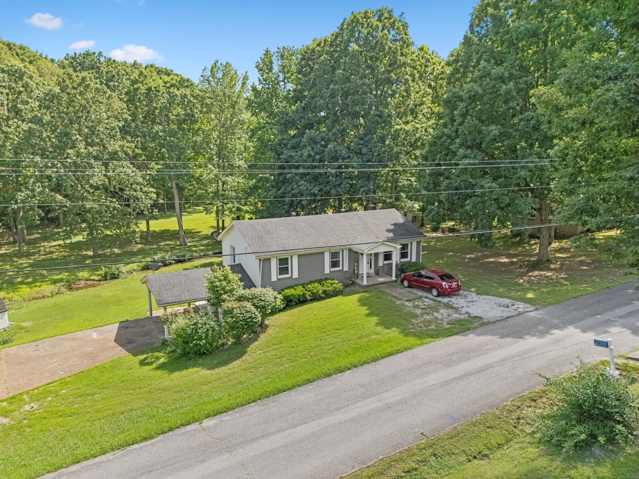 630 Lakeview Court Tennessee Ridge, TN 37178 - Photo 45 of 76 a view of a house with a yard