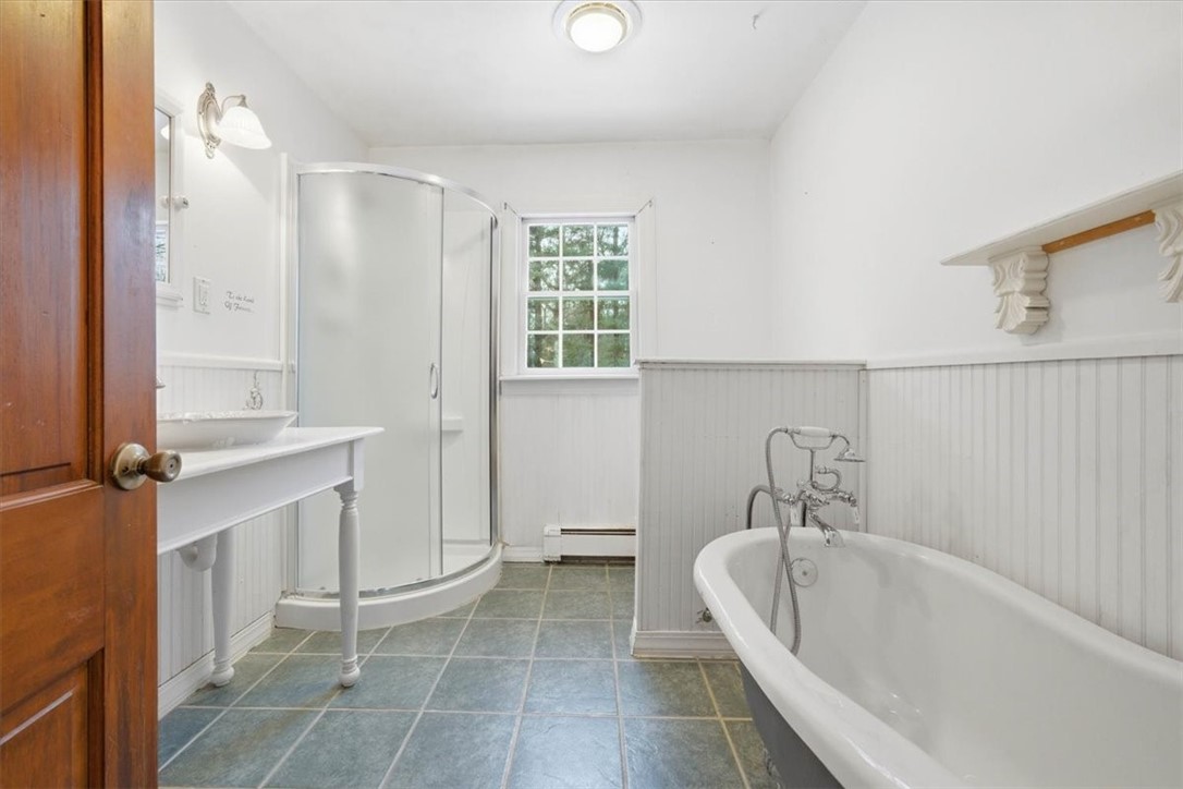 449 Widow Sweets Road Exeter, RI 02822 - Photo 35 of 50 Full bath off hallway upstairs