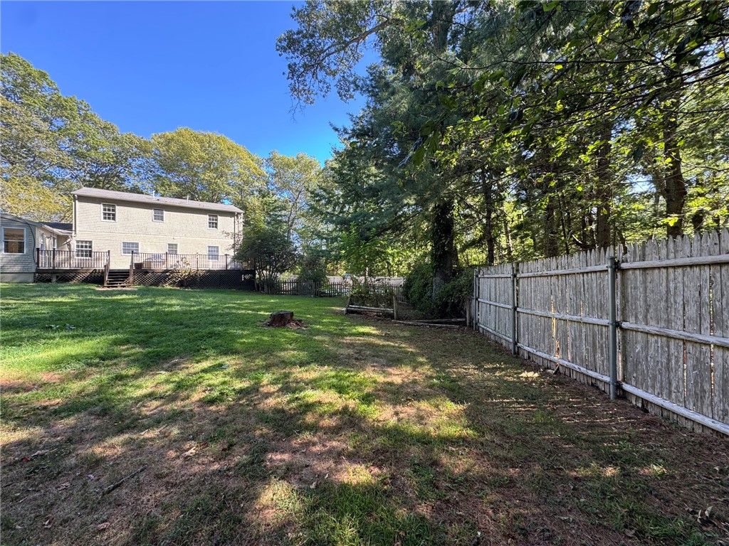 449 Widow Sweets Road Exeter, RI 02822 - Photo 45 of 50 View of backyard in late Summer