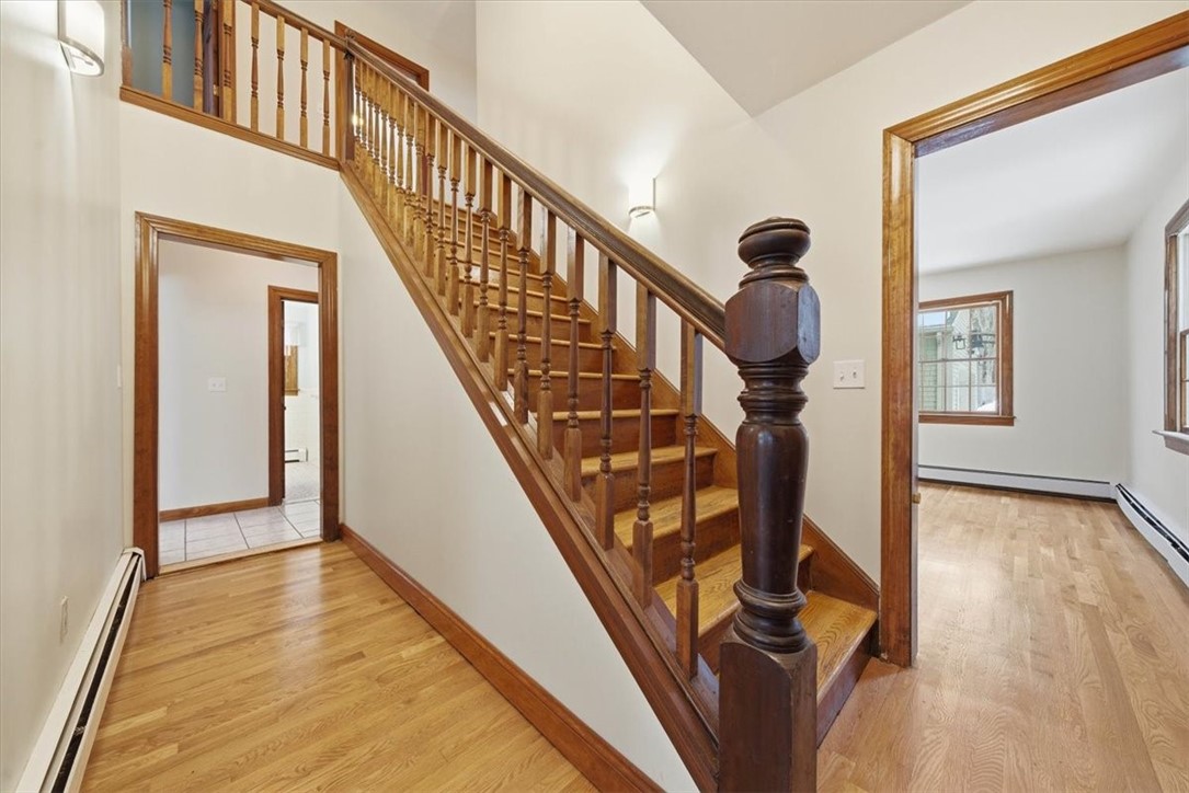 449 Widow Sweets Road Exeter, RI 02822 - Photo 9 of 50 Gorgeous wood stairway