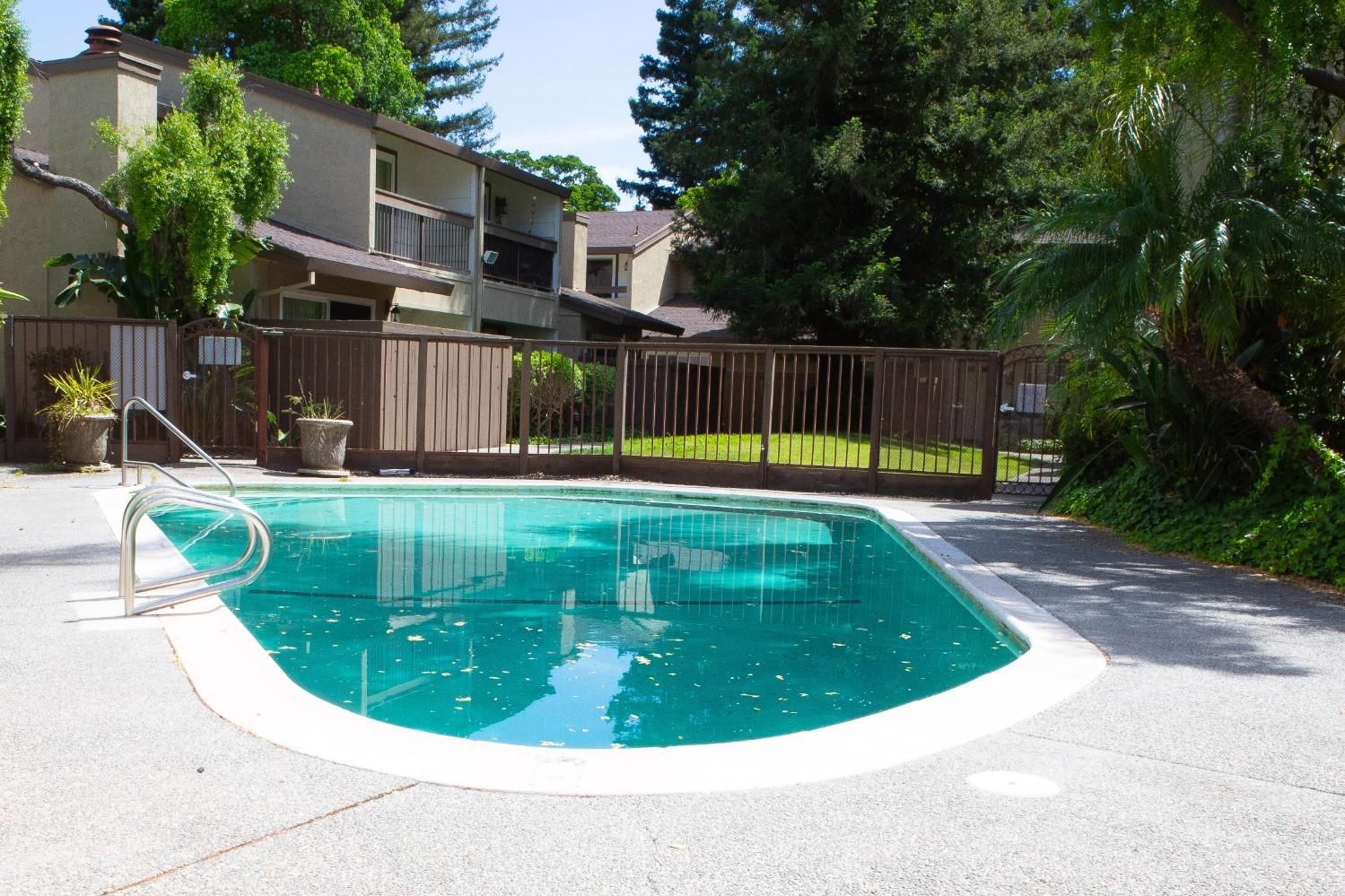 6235 Riverside Boulevard, Unit 2 Sacramento, CA 95831 - Photo 10 of 17 a view of a backyard with swimming pool