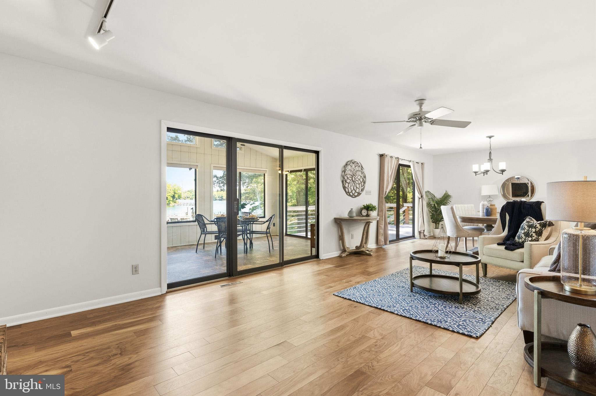 18040 Shipping Point Road Lexington Park, MD 20653 - Photo 15 of 75 Water views abound with the large patio doors.