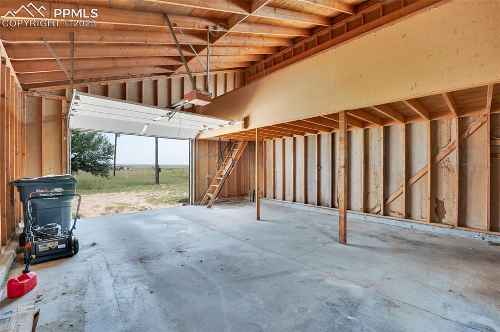 24975 Sanborn Road Calhan, CO 80808 - Photo 39 of 50 a view of an empty room with a garage