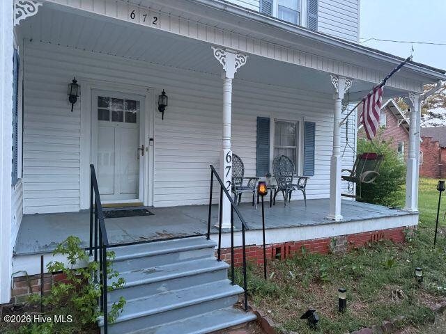 672 Main Street Aurora, NC 27806 - Photo 26 of 27 Front porch