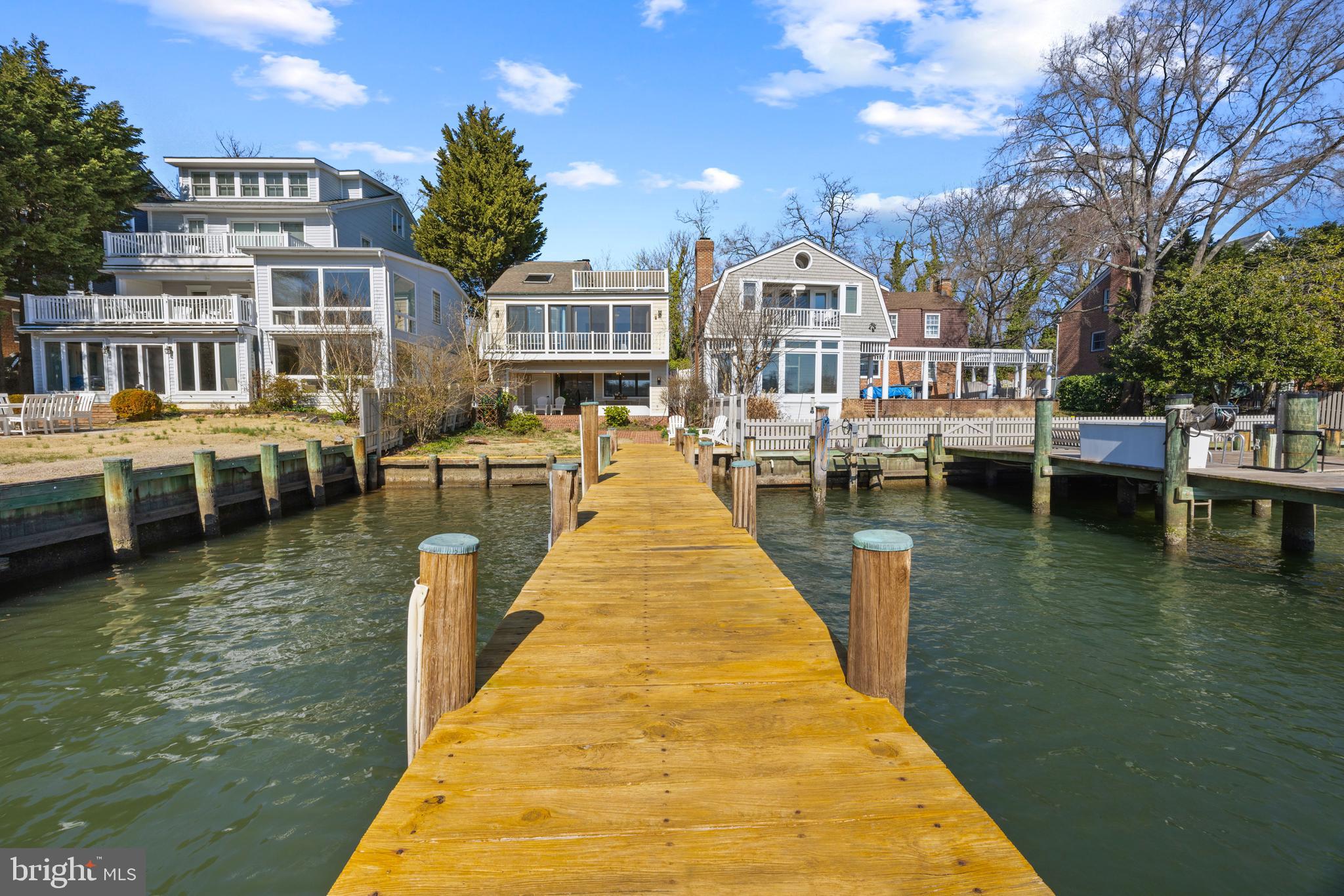 9 Shipwright Street Annapolis, MD 21401 - Photo 38 of 46 View of home from pier