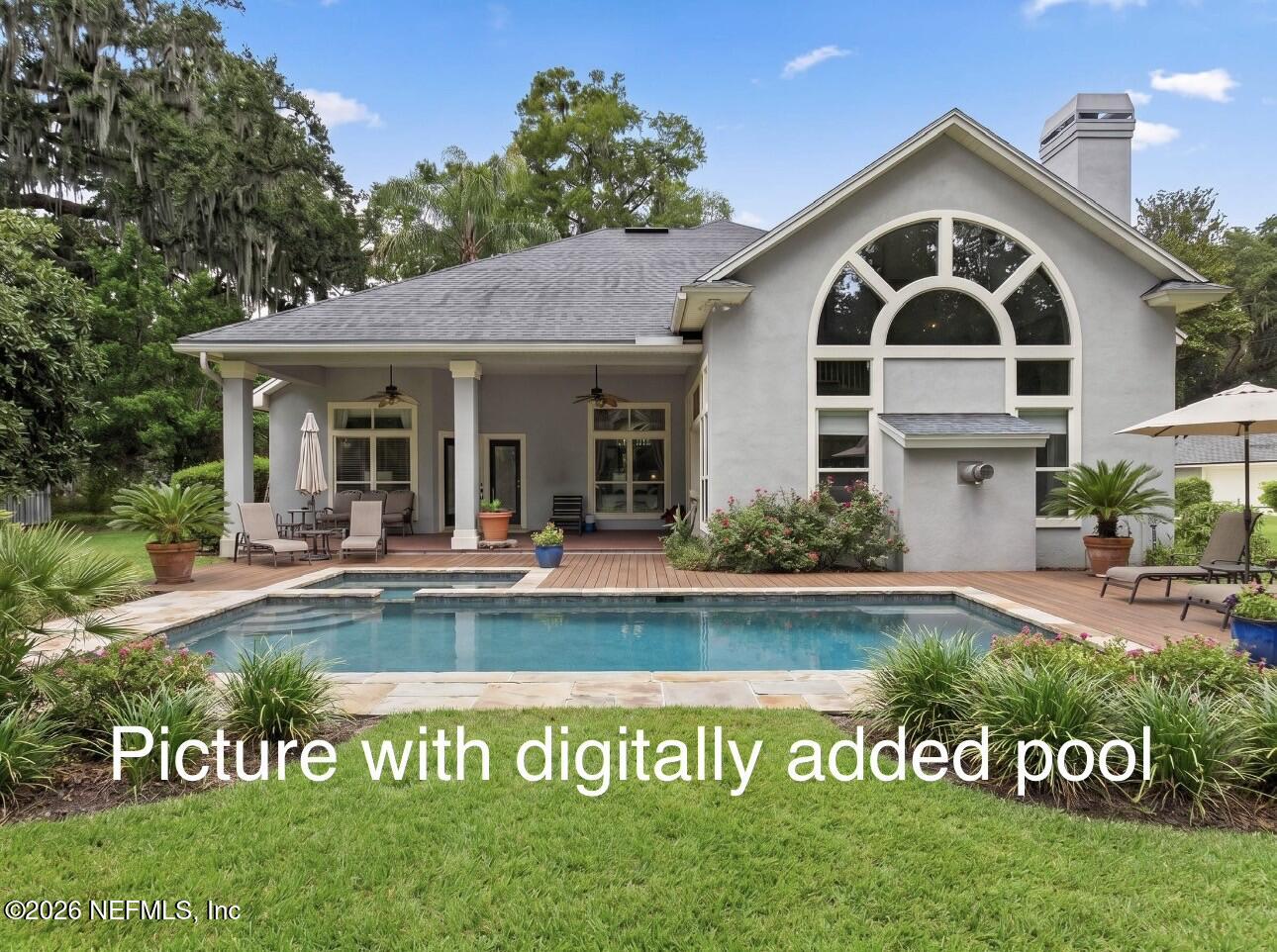 1483 Bridgette Way Fleming Island, FL 32003 - Photo 57 of 69 backpoolbridgette