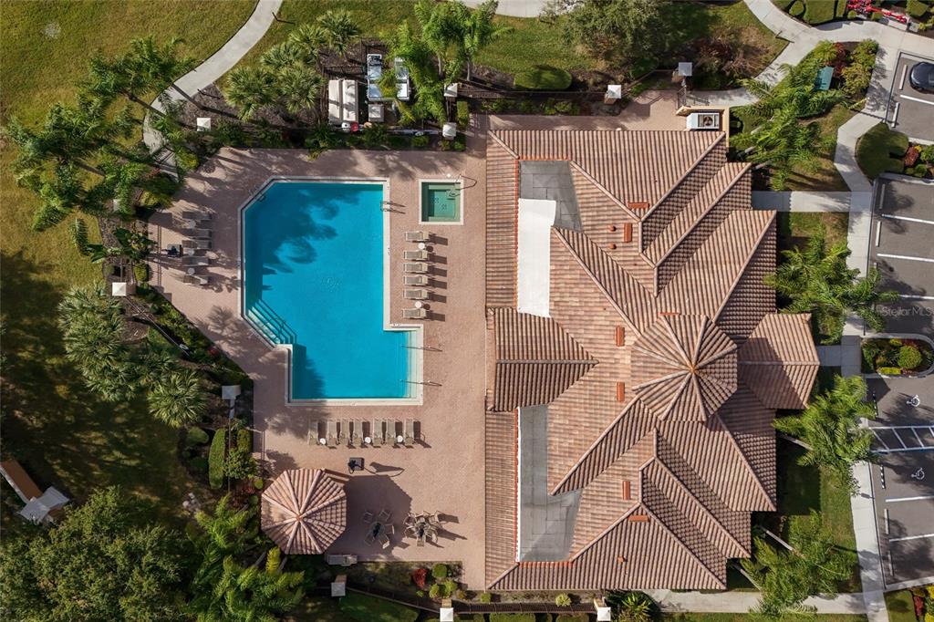 8336 Miramar Way Lakewood Ranch, FL 34202 - Photo 47 of 63 an aerial view of a house