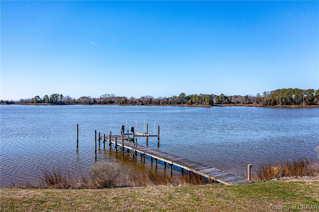 253 Indian Banks Road Farnham, VA 22460 - Photo 25 of 49 Dock & Boat Lift with Public Boat Launch down the road