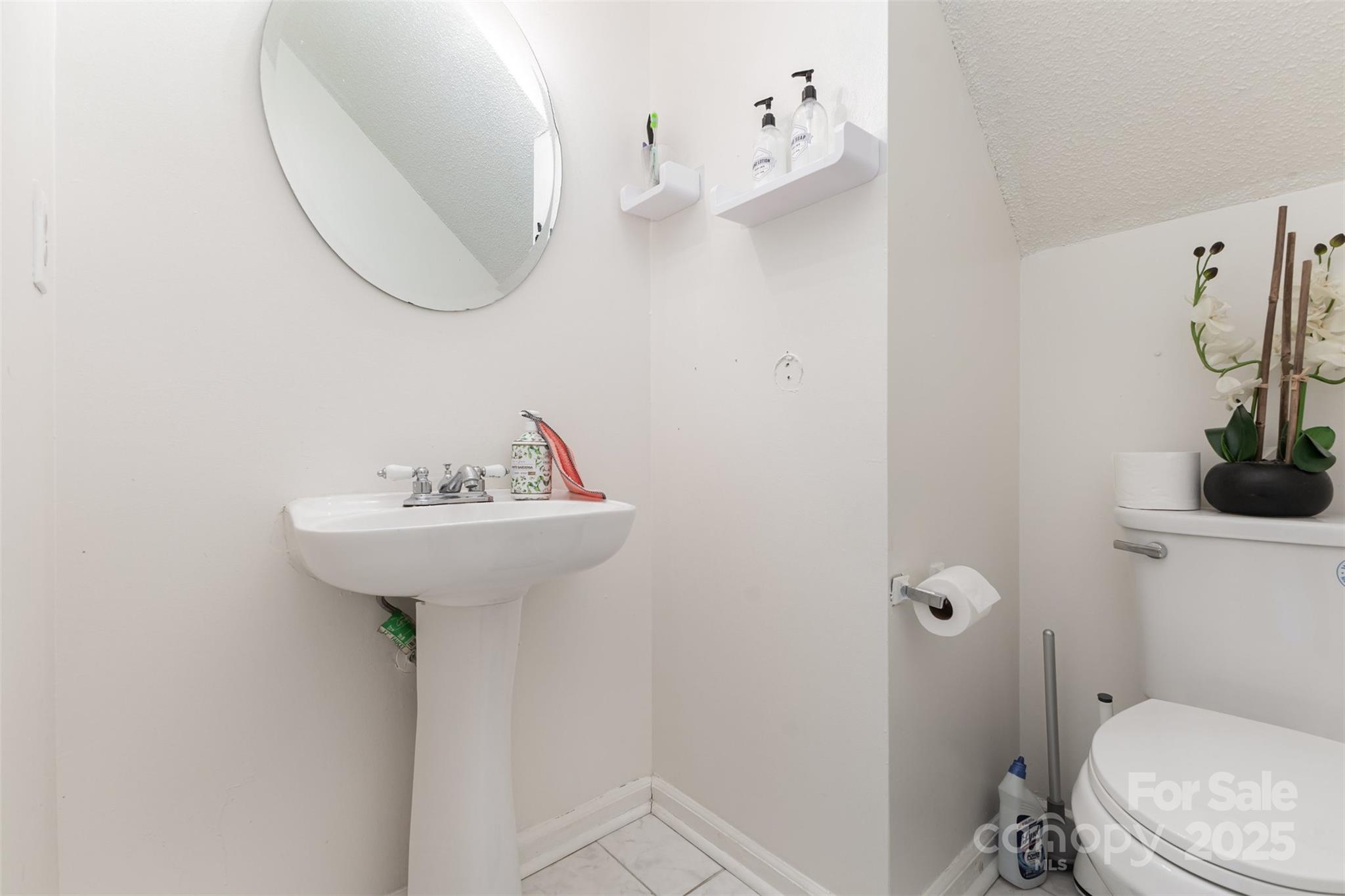 13521 Michael Lynn Road Charlotte, NC 28278 - Photo 18 of 34 a bathroom with a sink toilet and a mirror