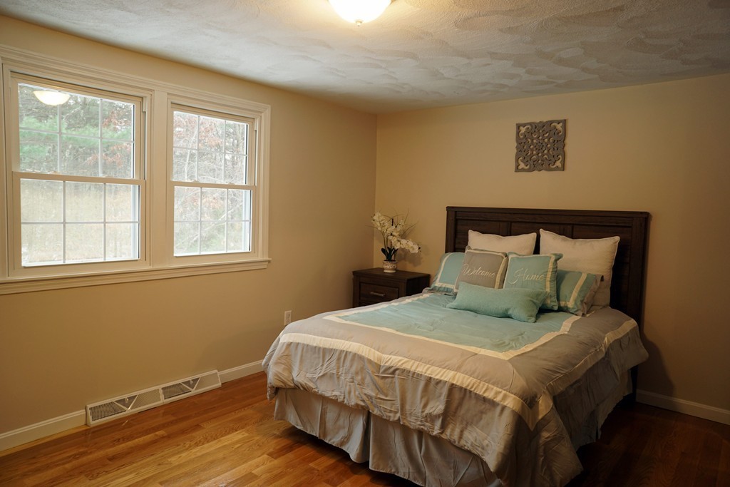 38 Blanchard Road Wilmington, MA 01887 - Photo 14 of 21 a bedroom with a bed and wooden floor