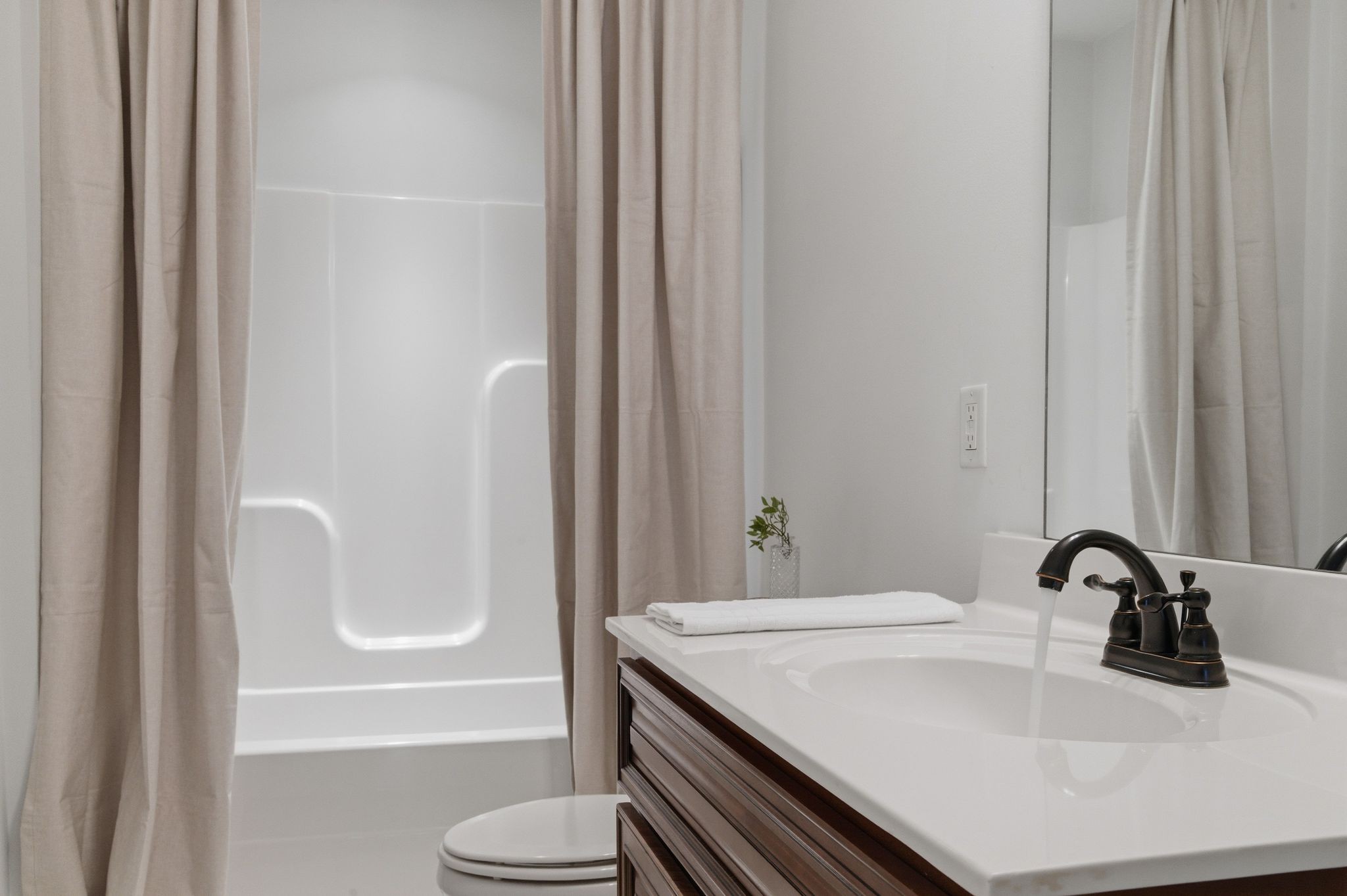 1075 Garland Hollow Road Pegram, TN 37143 - Photo 33 of 57 a bathroom with a sink and a mirror