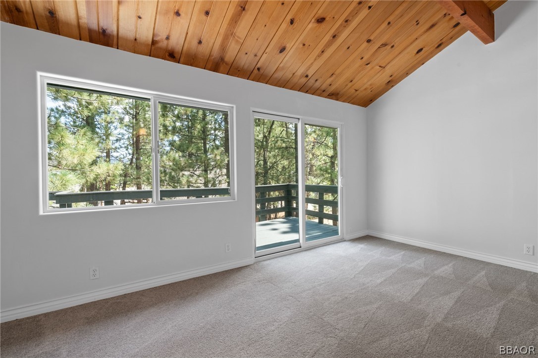 39596 Forest Road Big Bear Lake, CA 92315 - Photo 41 of 50 a view of a room with a large window