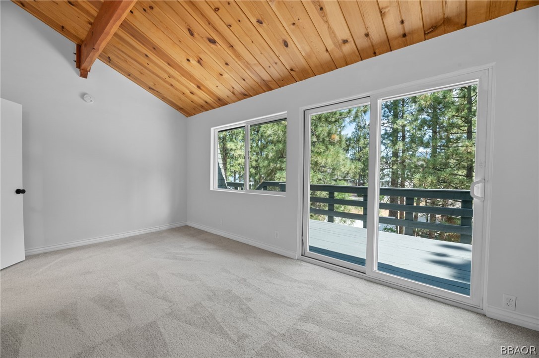 39596 Forest Road Big Bear Lake, CA 92315 - Photo 43 of 50 a view of an empty room with windows