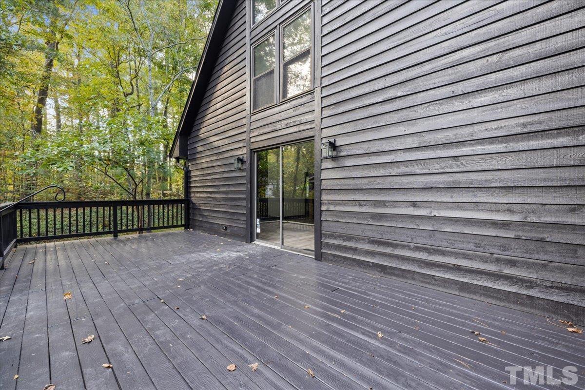 5816 Shannas Way Durham, NC 27713 - Photo 30 of 40 a view of a house with a deck