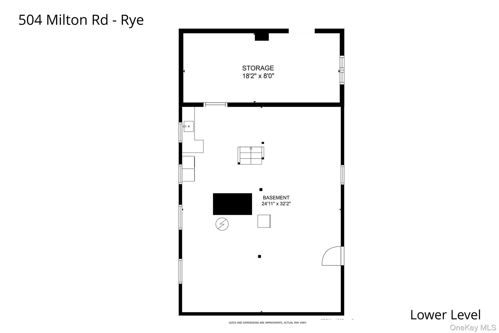 504 Milton Road Rye, NY 10580 - Photo 37 of 37 Floor Plan - Lower Level